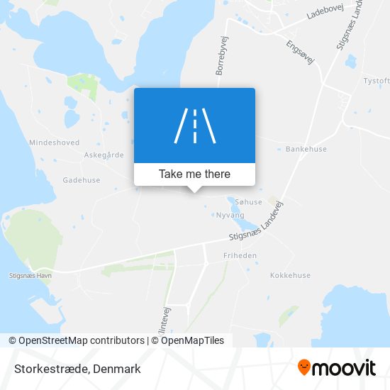 Storkestræde map