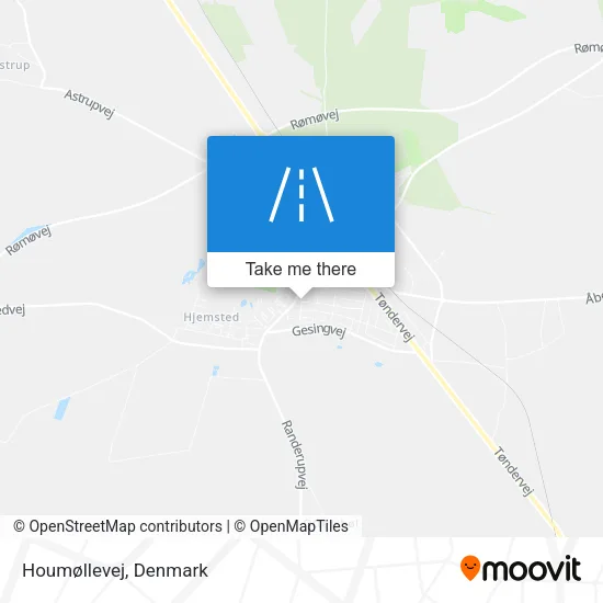 Houmøllevej map
