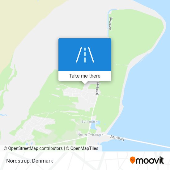 Nordstrup map