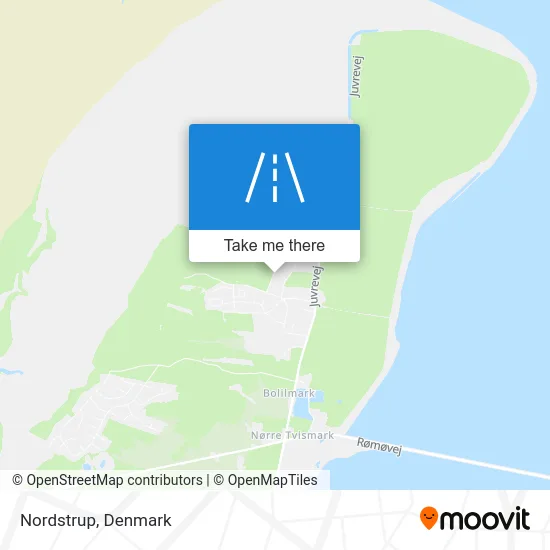 Nordstrup map