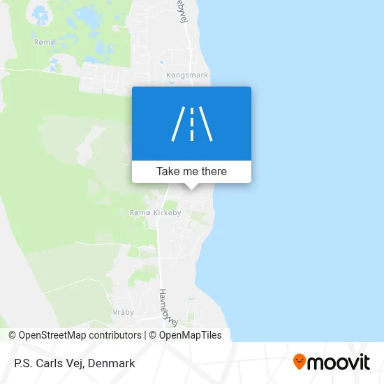 P.S. Carls Vej map