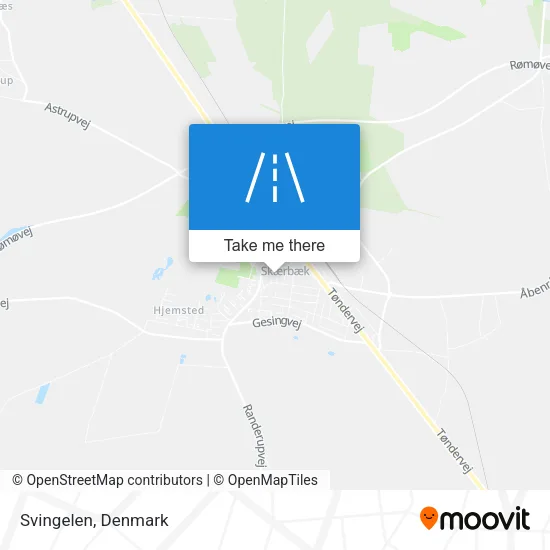 Svingelen map