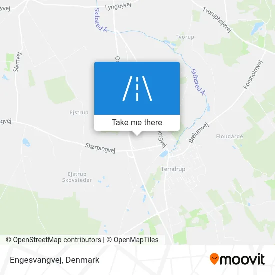 Engesvangvej map