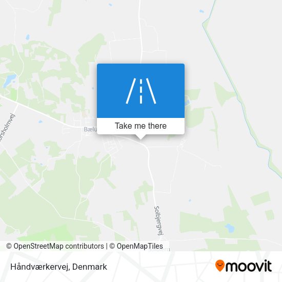 Håndværkervej map