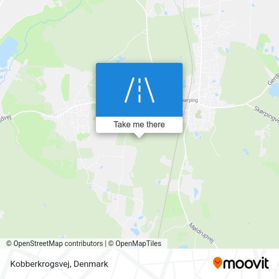 Kobberkrogsvej map