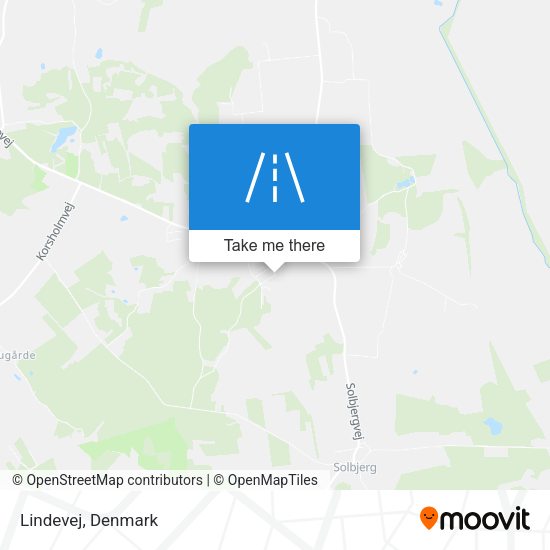 Lindevej map