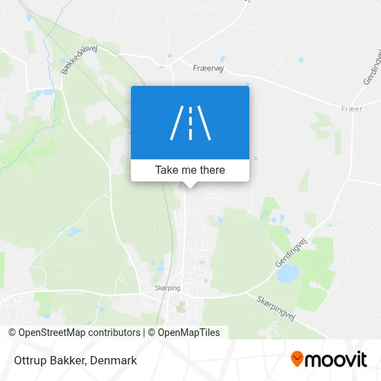 Ottrup Bakker map