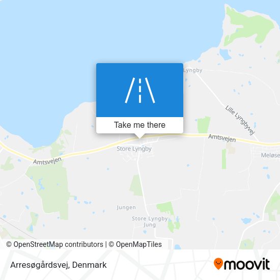 Arresøgårdsvej map
