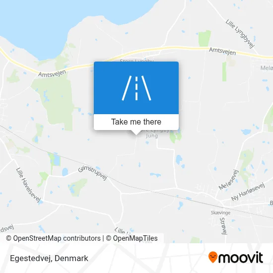 Egestedvej map