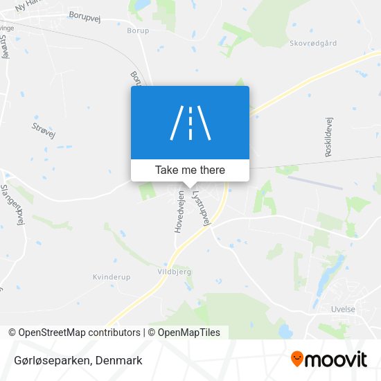Gørløseparken map