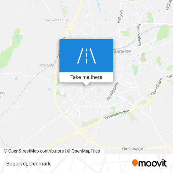 Bagervej map