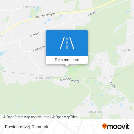 Dævidsrødvej map