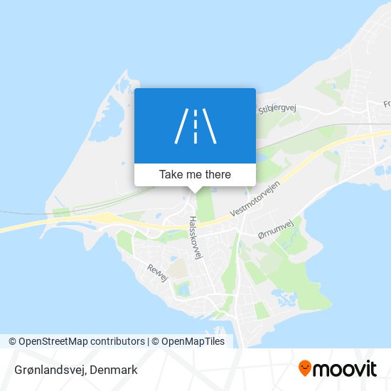 Grønlandsvej map