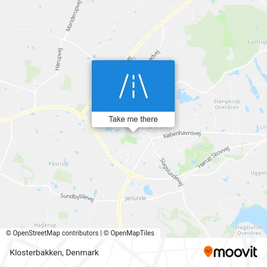 Klosterbakken map