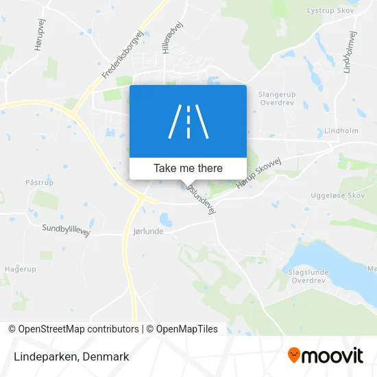 Lindeparken map