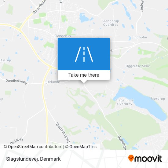 Slagslundevej map