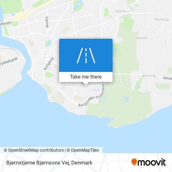 Bjørnstjerne Bjørnsons Vej map