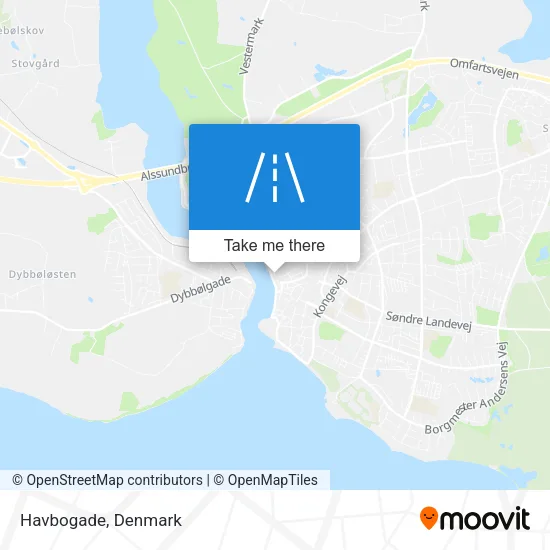 Havbogade map