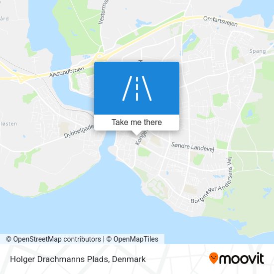 Holger Drachmanns Plads map