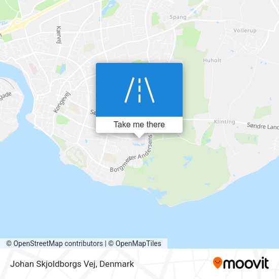 Johan Skjoldborgs Vej map