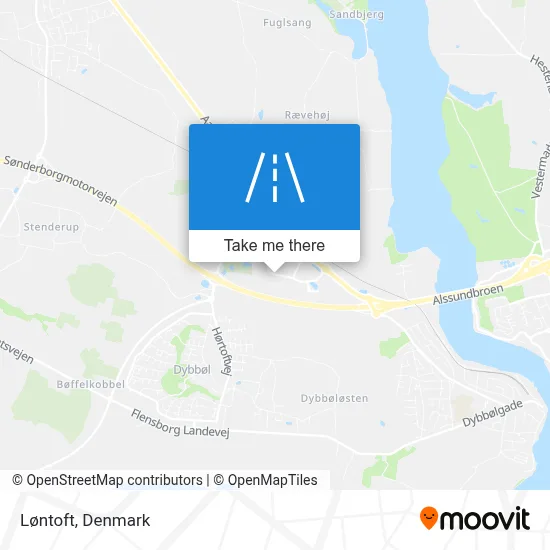 Løntoft map