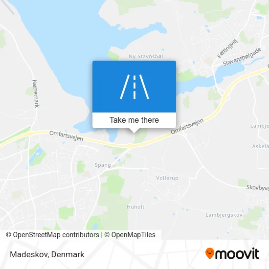 Madeskov map