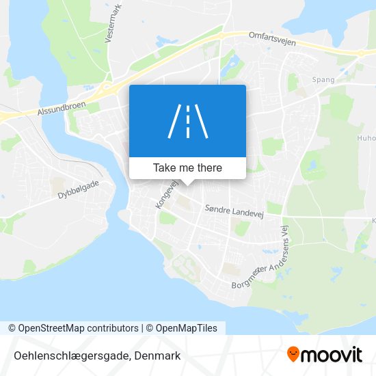 Oehlenschlægersgade map