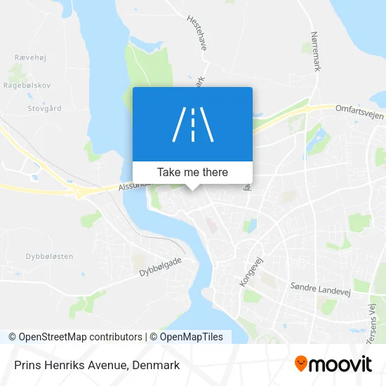 Prins Henriks Avenue map