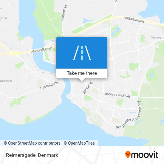 Reimersgade map