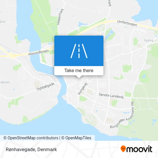 Rønhavegade map