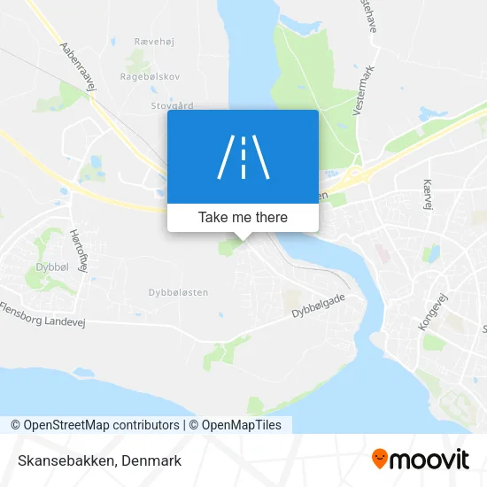 Skansebakken map