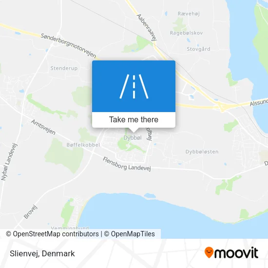 Slienvej map