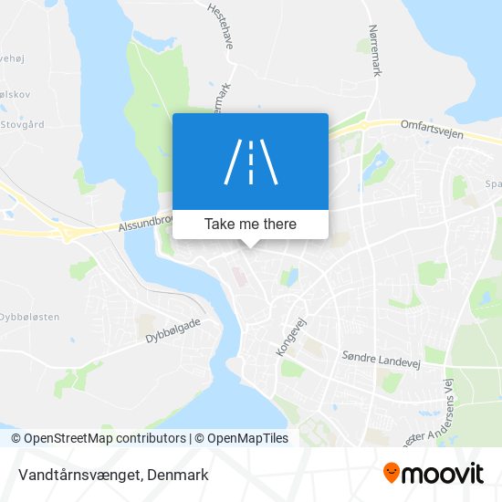 Vandtårnsvænget map