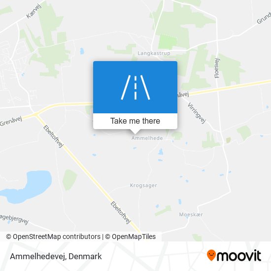 Ammelhedevej map