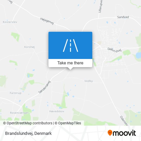 Brandslundvej map