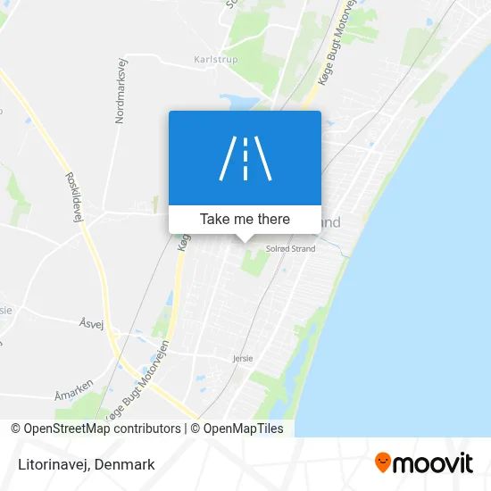Litorinavej map