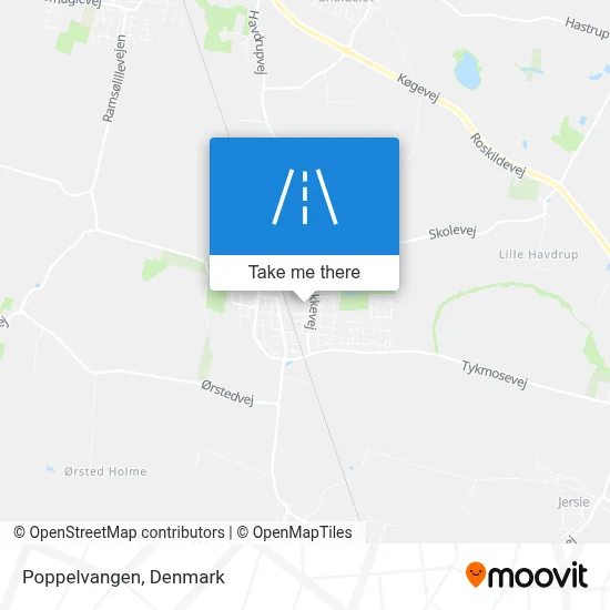 Poppelvangen map