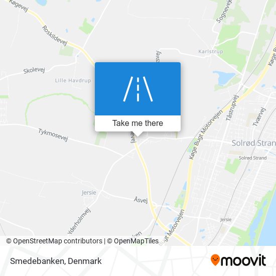 Smedebanken map