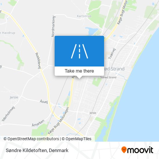 Søndre Kildetoften map