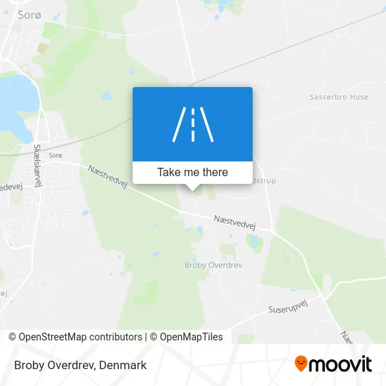 Broby Overdrev map