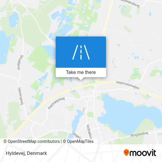 Hyldevej map