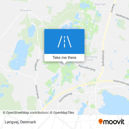 Løngvej map