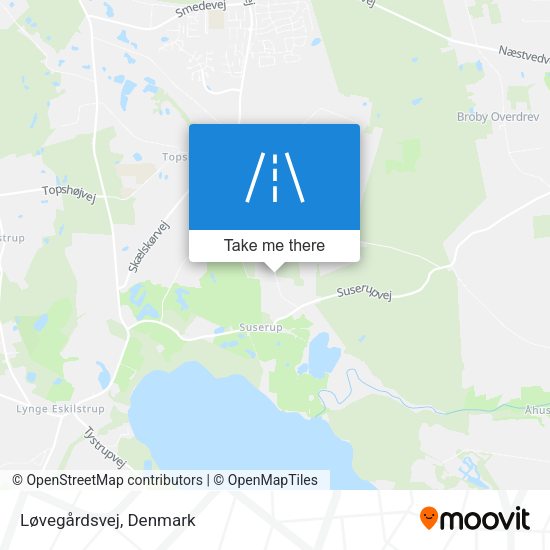 Løvegårdsvej map