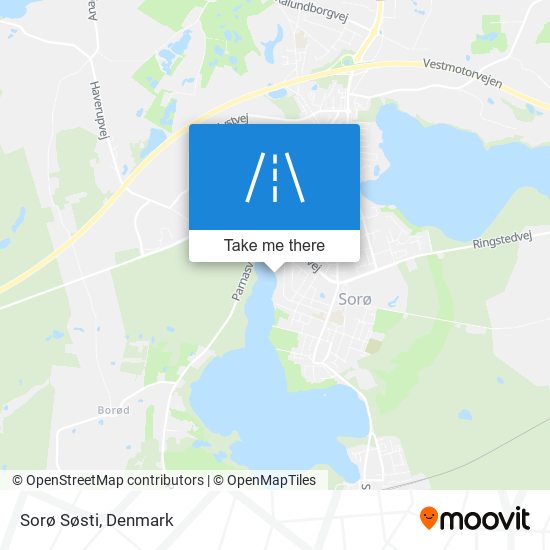 Sorø Søsti map