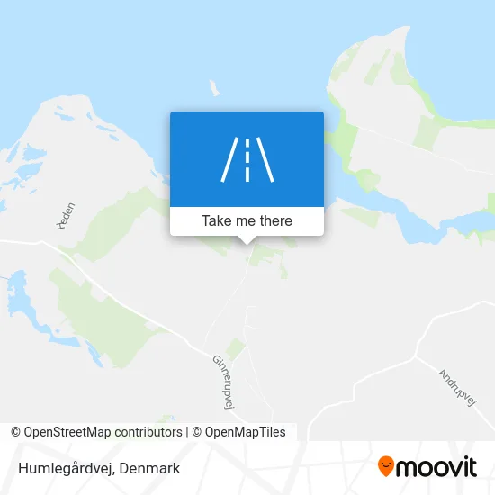 Humlegårdvej map