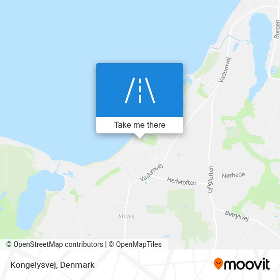 Kongelysvej map