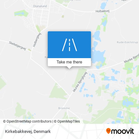 Kirkebakkevej map