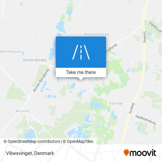 Vibesvinget map