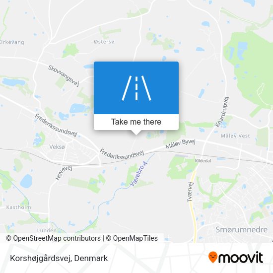 Korshøjgårdsvej map