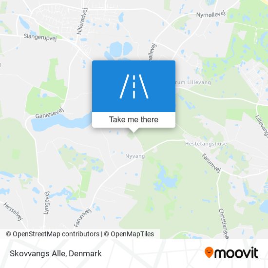 Skovvangs Alle map